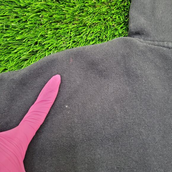 Oklahoma State Cowboys Hoodie Large 25x25 Boxy Faded-Black - Picture 4 of 14